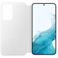 Thumbnail for Samsung Galaxy Smart Clear View Cover for Galaxy S22 - White