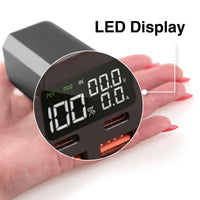 Thumbnail for Laser 20,000mAh 100W PD Laptop Power Bank - Black