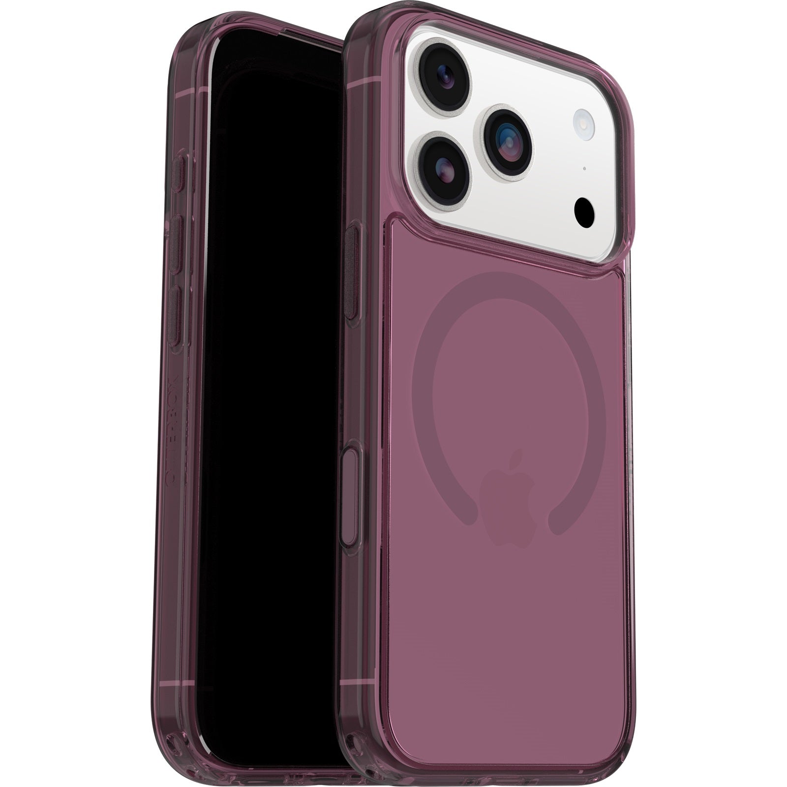 OtterBox Symmetry MagSafe Case for Apple iPhone 17 Pro- Purple Mystery (Clear)