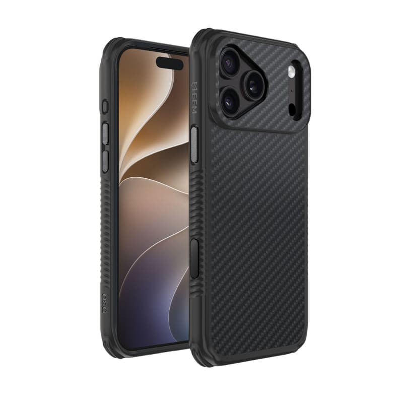 EFM Cayman Case with D3O Zero For iPhone 18 Pro - Black