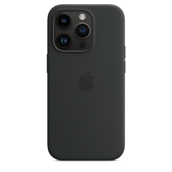 Apple iPhone 14 Silicone Case with MagSafe - Midnight Black