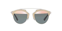 Thumbnail for Dior Rose gold/ Grey Round Ladies Sunglasses DIORSOREAL/L P7R/ZJ 48