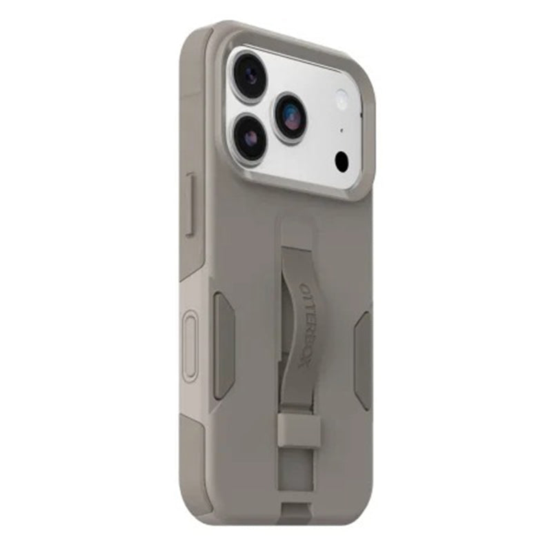 OtterBox Commuter Grip MagSafe Case with Camera Control for iPhone 18 Pro/17 Pro Cottonwood Glen - Light Grey