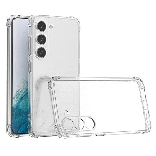 Phonix Jelly Case with Soft Round Airbags for Samsung Galaxy A05s 4G (6.7") - Clear