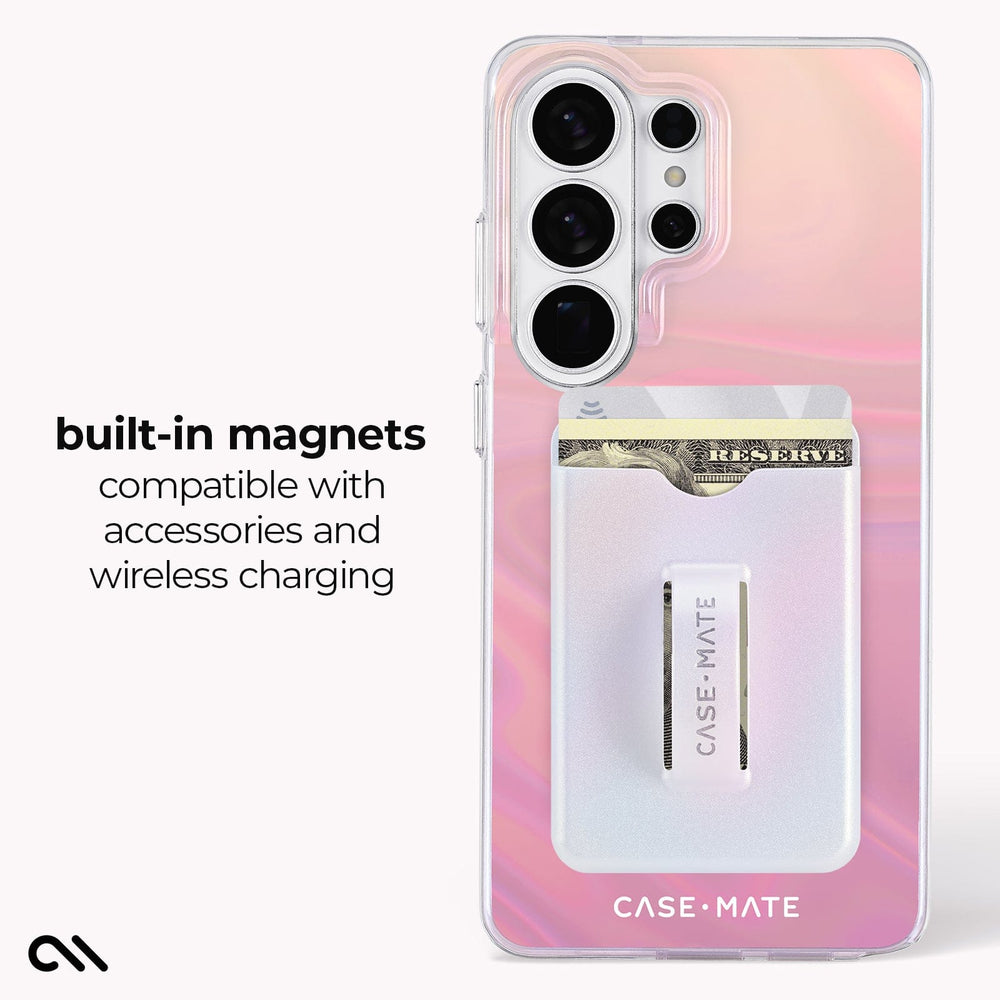 Case Mate Peach Bubble Case with Magnet for Samsung Galaxy S26 Ultra - Iridescent
