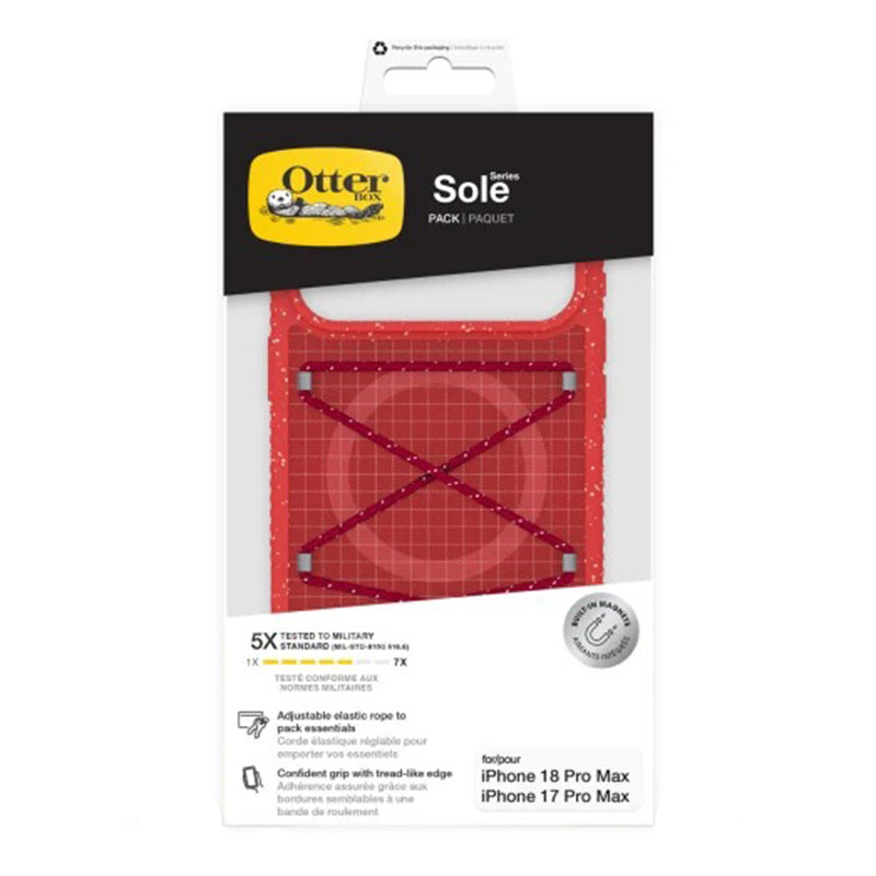 OtterBox Sole Pack Case for iPhone 18 Pro Max/17 Pro Max - Pulse Red
