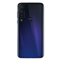 Thumbnail for Motorola Moto G8 Plus (Dual Sim 4G/4G, 64GB/4GB - Cosmic Blue