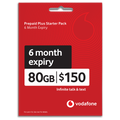 Vodafone PrePaid $150 Starter Pack SIM Card