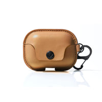 Thumbnail for Twelve South AirSnap Protective Case for AirPods Pro - Cognac