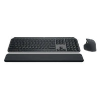 Logitech MX Master 3S, MX Keys S & MX Palm Rest Performance Combo - Black
