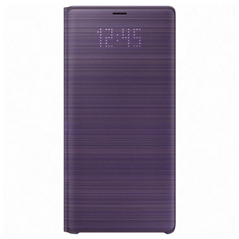 Samsung Led View Cover Case suits Samsung Galaxy Note 9 - Violet New