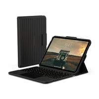 Thumbnail for UAG Apple iPad 10.9  10th Gen RUGGED Bluetooth Keyboard Case Stand - Black