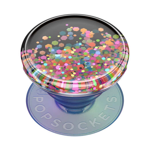 PopGrip Universal Grip (Gen2) Holder Tidepool Rave Confetti- Iridescent