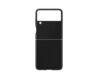 Thumbnail for Samsung Leather Cover for Galaxy Flip3 - Black