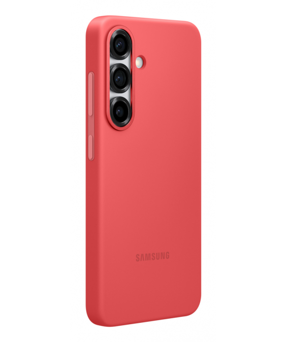 Samsung Silicone Back Case for Galaxy S25 - Red