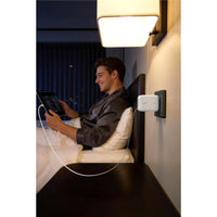 Belkin BoostCharge Pro Retractable GaN Wall Charger 67W - White