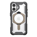 UAG Plasma Case for XTE MagSafe Apple iPhone 16 (6.1")- Ash/Titanium