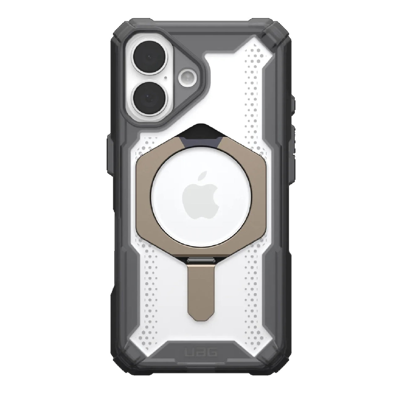 UAG Plasma Case for XTE MagSafe Apple iPhone 16 (6.1")- Ash/Titanium