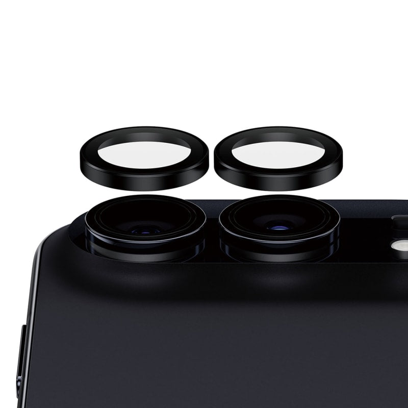 PanzerGlass Hoops Ceramic Camera Lens Protector for iPhone Duo - Clear