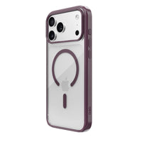 EFM Toronto Case with D3O Zero for iPhone 18 Pro Max - Plum Clear