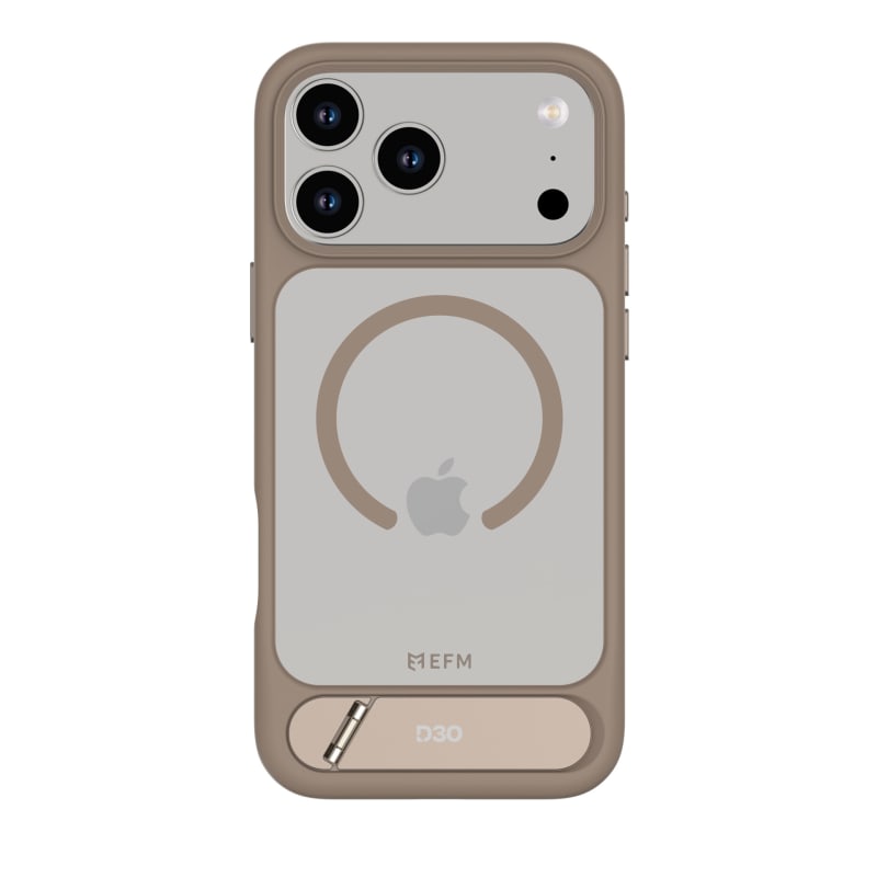EFM Alta Case with D3O Bio for iPhone 17 Pro Max - Mocha LiteAlta Case with D3O Bio for iPhone 17 Pro Max - Mocha Lite