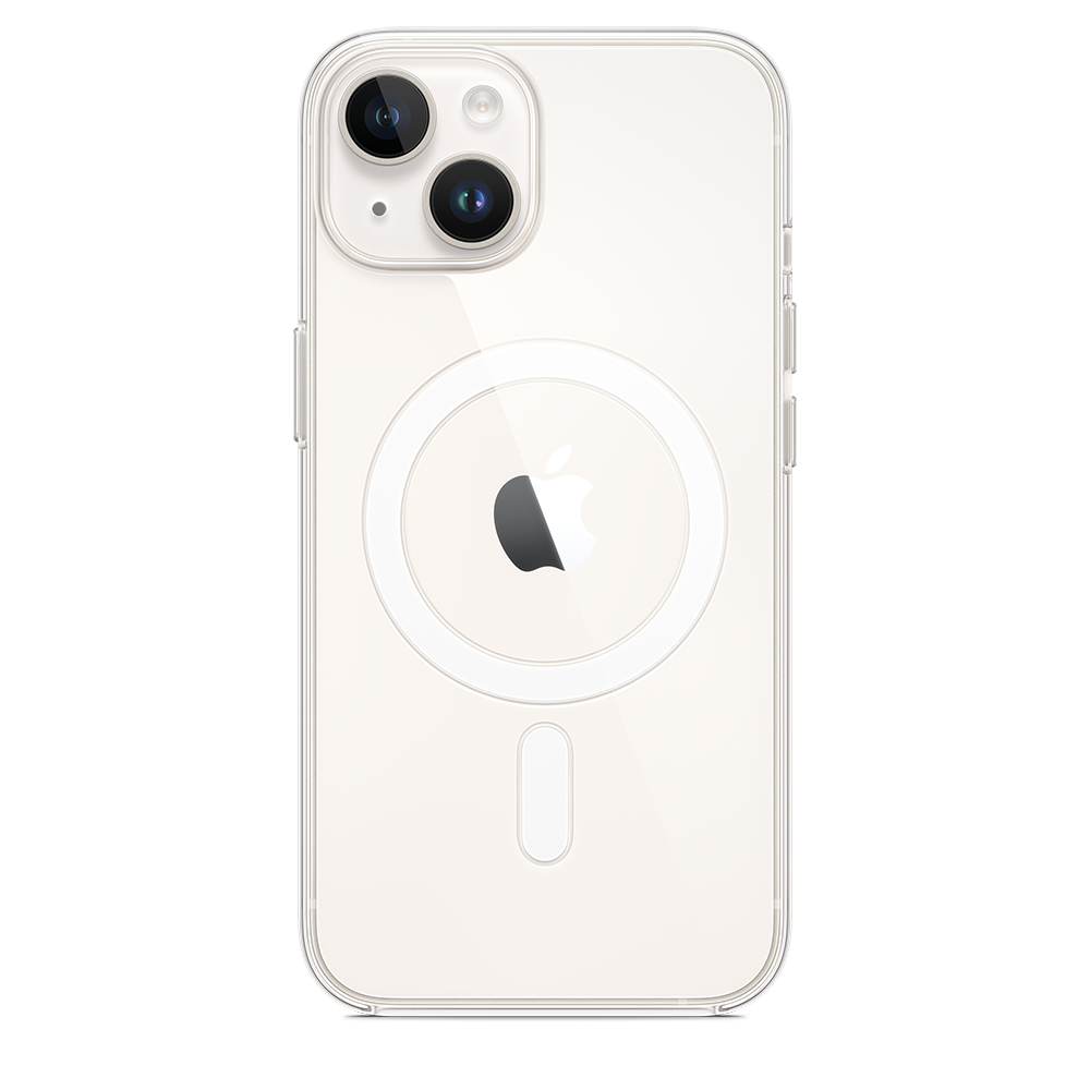 Apple Clear Case with MagSafe for iPhone 14  - Clear