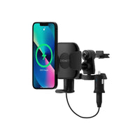 Thumbnail for Cygnett Race Wireless 10W Vent Qi Car Charger Mount + QC 3.0 Car Charger