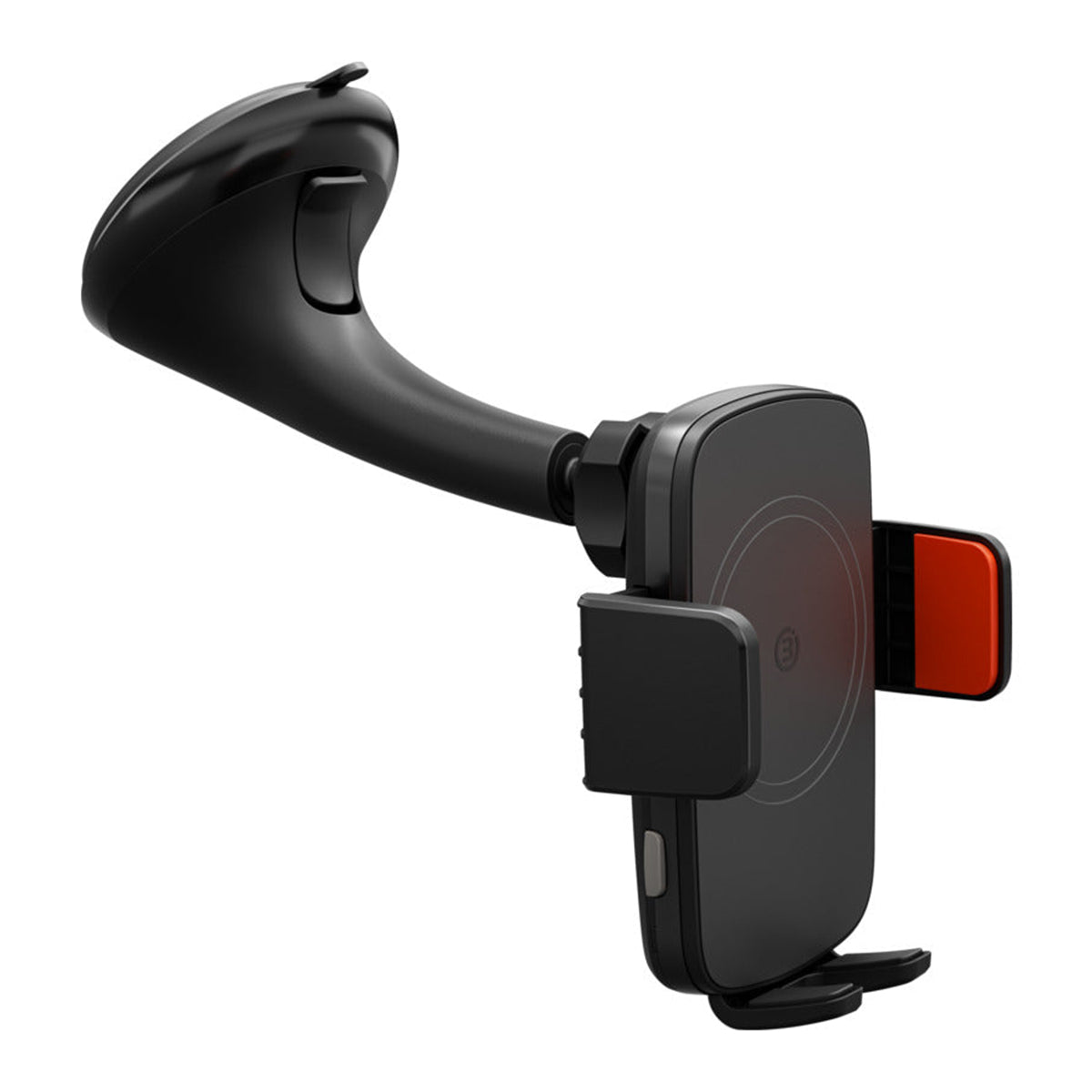 3sixT Premium Motorised Wireless Charging Car Phone Mount - Black