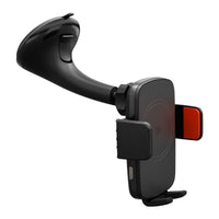 Thumbnail for 3sixT Premium Motorised Wireless Charging Car Phone Mount - Black