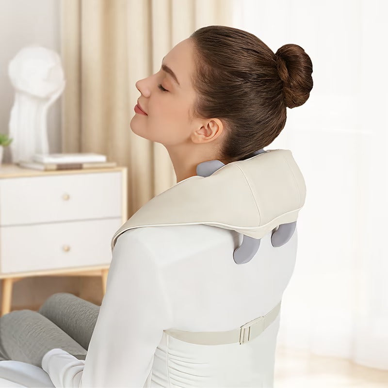 Hoco HP52 Shoulder and Neck Massager - Beige