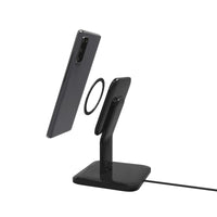 Thumbnail for Mophie Snap+ Wireless Charging Stand 15W MagSafe Compatible - Black