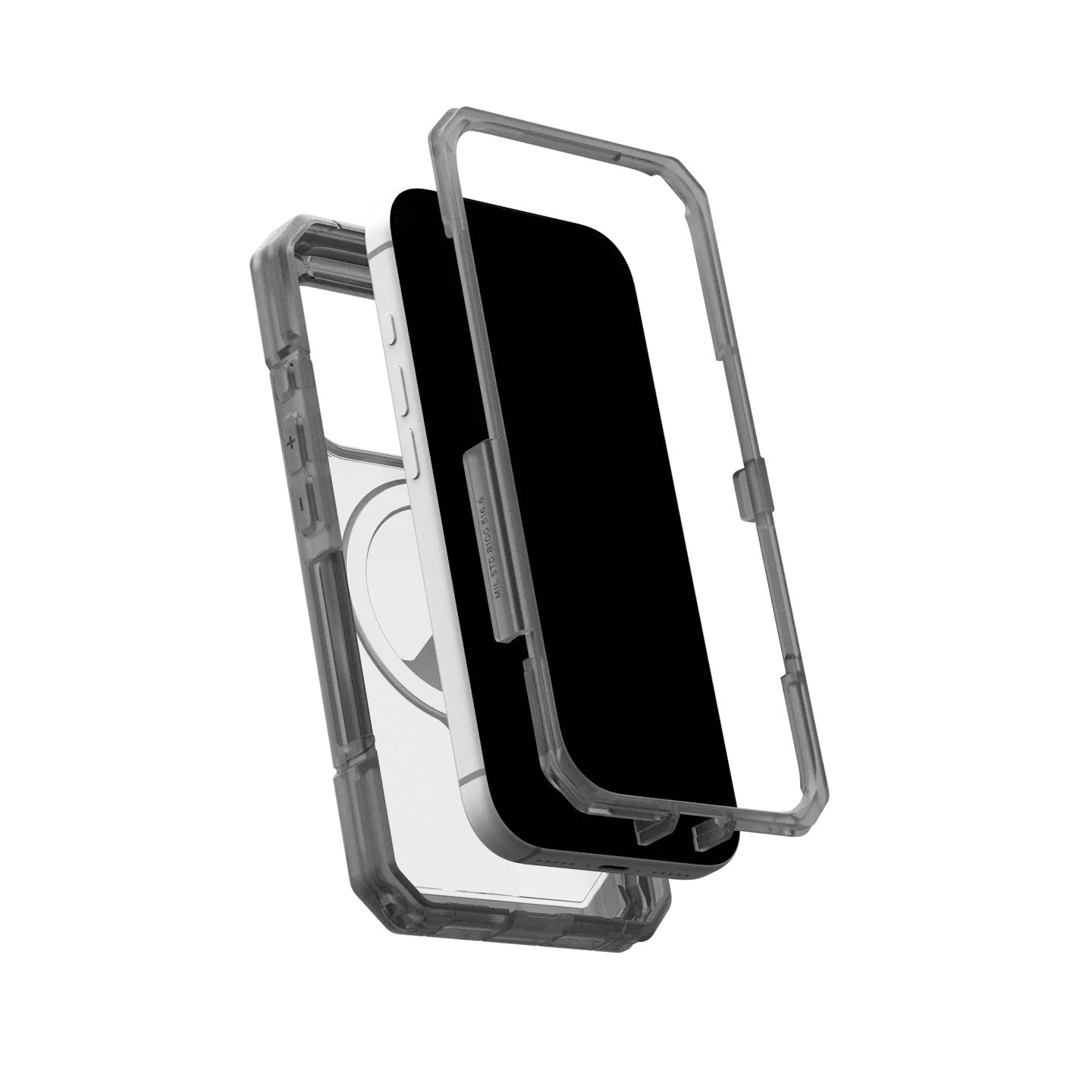 UAG Trooper MagSafe Rugged Case for Apple iPhone 17 Pro Max (6.9") - Clear/Ash