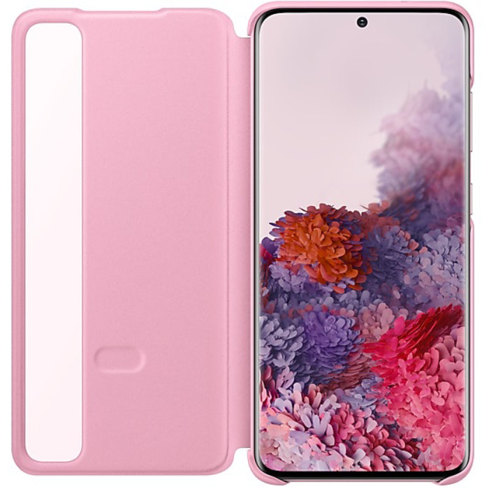 Samsung Galaxy S20 Clear View Cover - Pink