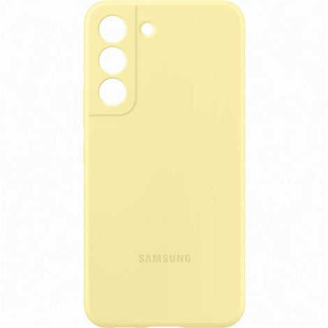 Samsung Silicone Cover for Galaxy S22 - Yellow