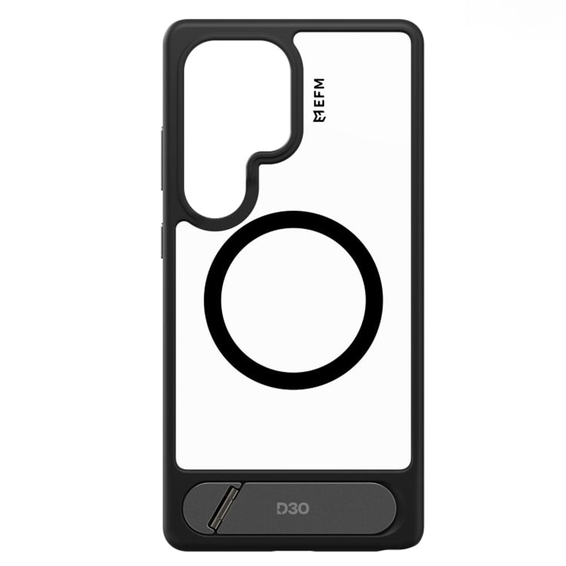 EFM Alta Case with D3O BIO for Samsung Galaxy S25 Ultra - Black/Clear