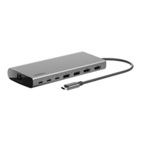 Thumbnail for Belkin Connect Universal USB-C 8-in-1 Dual Display Core Hub - Space Grey