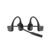Shokz OpenComm 2 Bone Conduction Open-Ear Wireless Headphones - Black (2025 Upgrade)