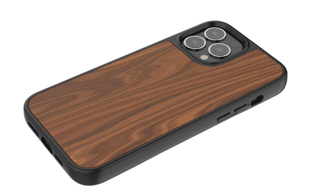 Impact Zero Black for iPhone 13 Pro - Walnut