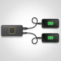 Thumbnail for Otterbox 15,000mAh USB-A and USB-C PD 18W plus 10W Qi Wireless Power Bank - Black