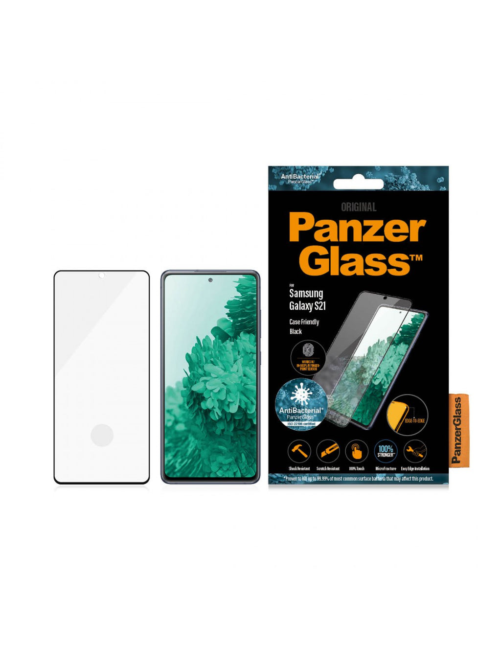 Panzer Glass Screen Protector For Samsung Galaxy S21 (CASE FRIENDLY)