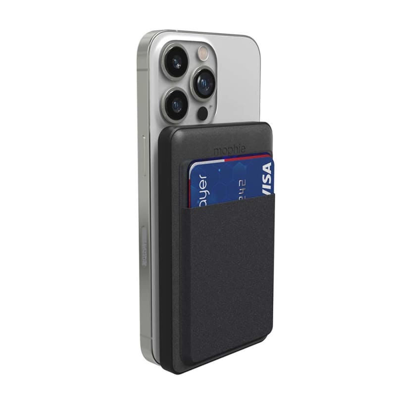 Mophie Universal Battery Snap Plus Magnetic Juice Pack Mini Wallet 5K - Black