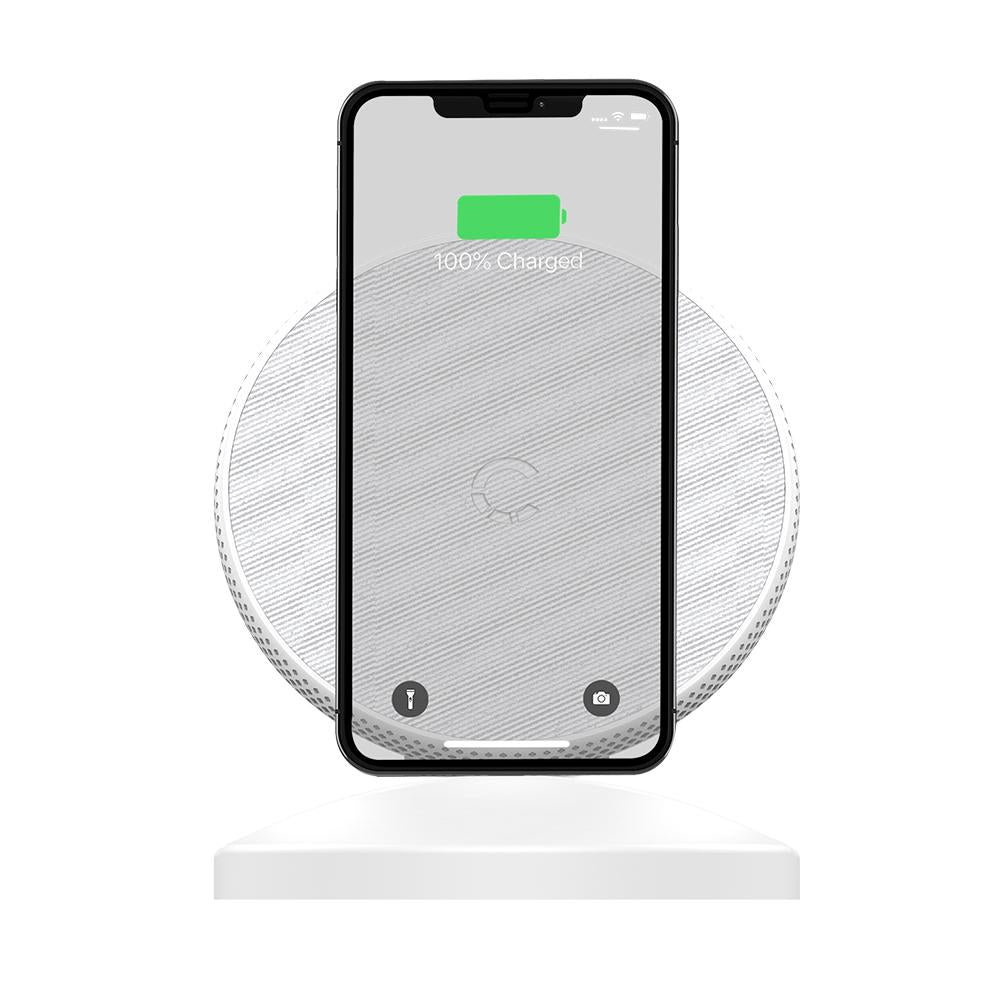 Cygnett Primepro Wireless 15W Desk Charger (includes AC charger) - White