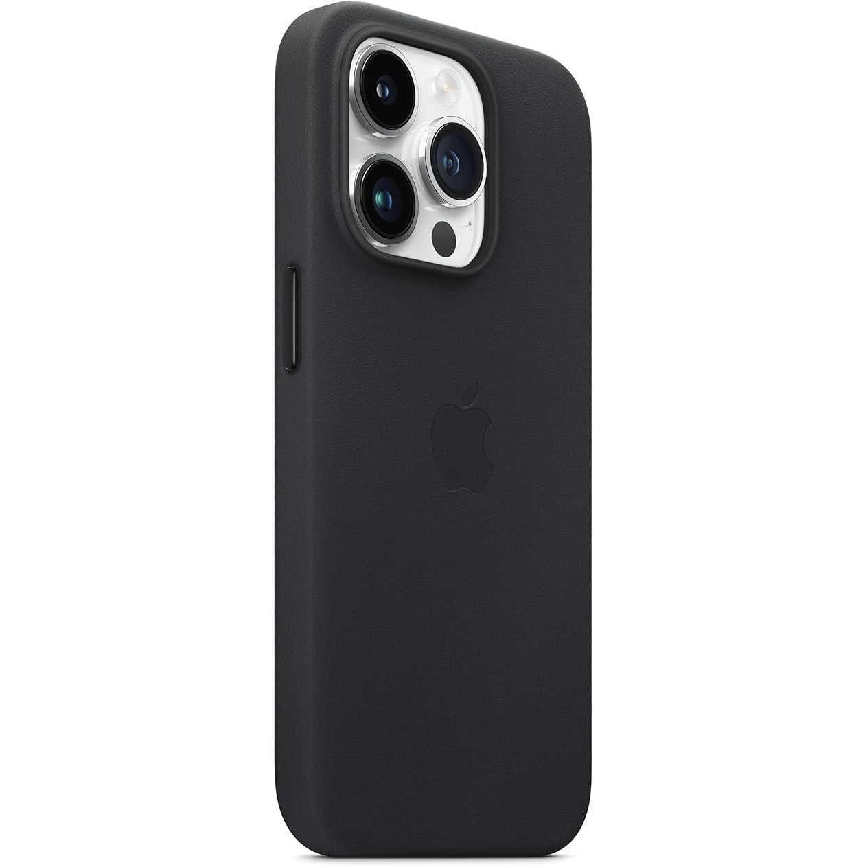 Apple iPhone 14 Pro Leather Case with MagSafe - Black/Midnight