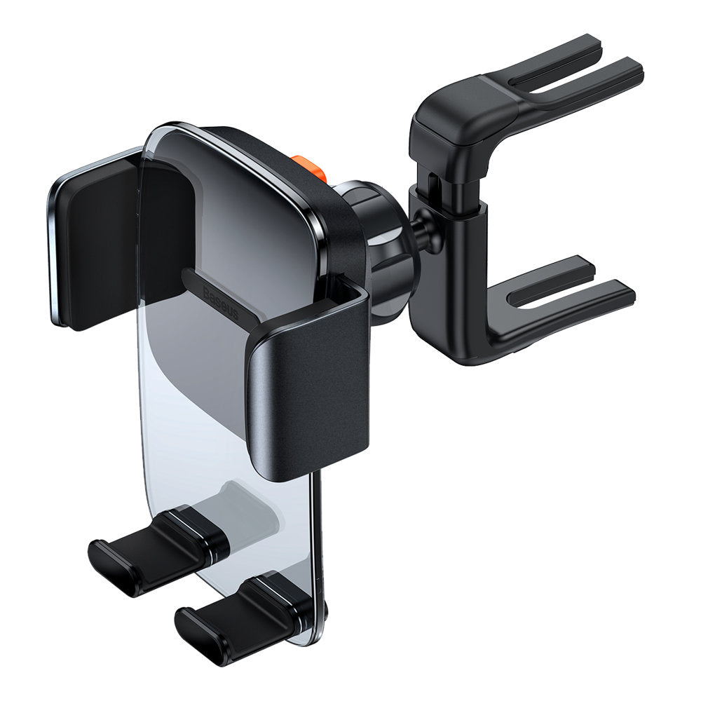 Baseus Clamp Vehicle Car mount for Round Air Outlet  vent Holder - Black