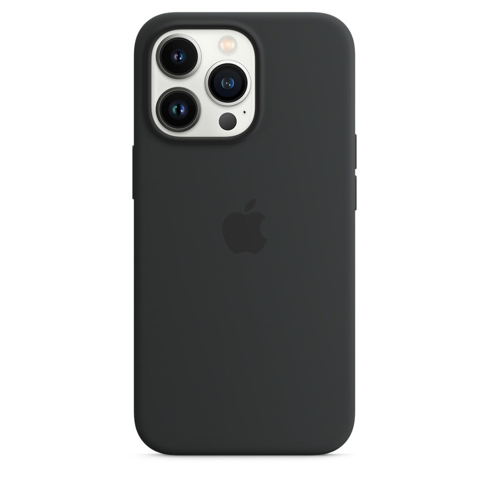 Apple Silicone Case with MagSafe for iPhone 13 Pro Max - Midnight Black