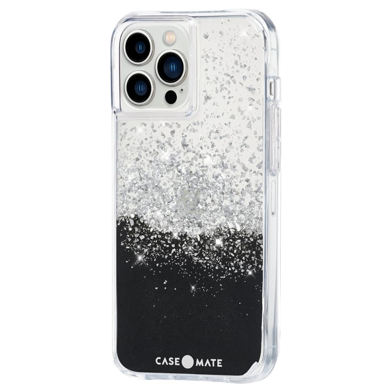 Case-Mate Karat Onyx Case Antimicrobial for iPhone 13 Pro Max (6.7) - Black/White
