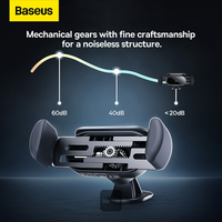Thumbnail for Baseus Steel Cannon Pro Solar Electric Car Mount-Black