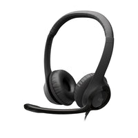Thumbnail for Logitech H390 USB Wired Computer Headset -  Black
