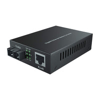 D-Link 10/100/1000Base-T to 1000Base-LX SC Single-Mode Media Converter (20 km) - Black