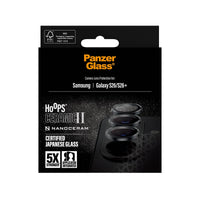 Thumbnail for PanzerGlass Hoops Ceramic Lens Protector for Samsung Galaxy S26/Galaxy S26+ - Black